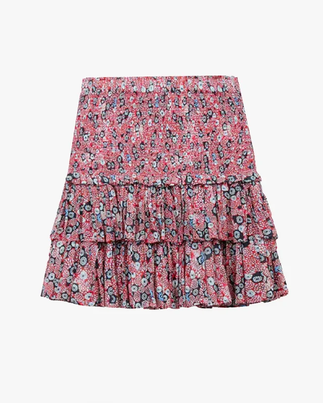 Street Style Fashion Naomi Printed Skirt