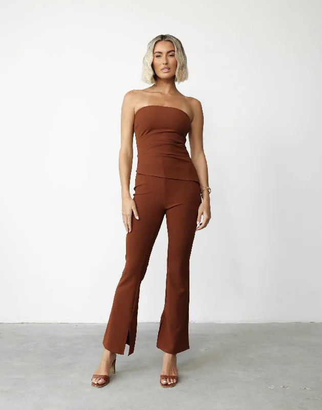 Online Boutiques Tamsin Pants (Brick)