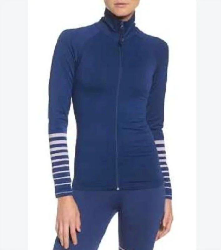 Stylish Savings Women's Athletic Shirt Finish Line Jacket In Blue