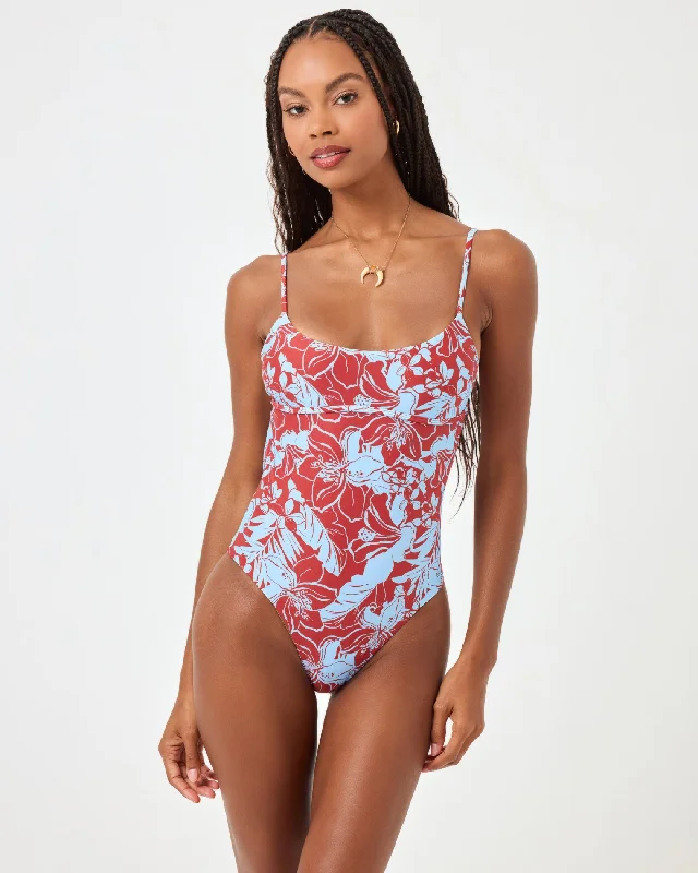 Weekend Sale Eco Chic Econyl® Bree One Piece - Going Tropical