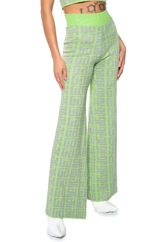 Flash Sale Event THERE SHE IS KNIT WIDE LEG HIGH WAIST PANT