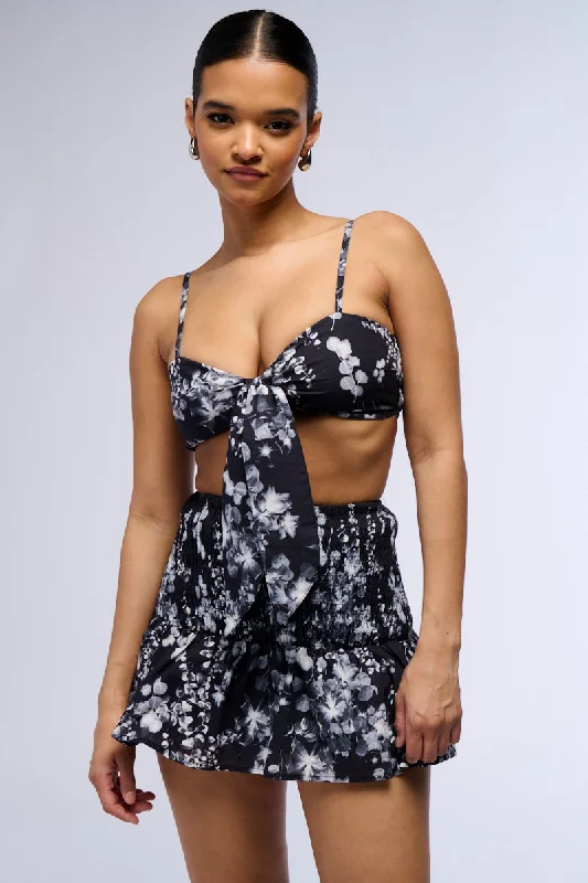 Timeless Elegance Redefined LIKE HEAVEN FLORAL BRALETTE TOP