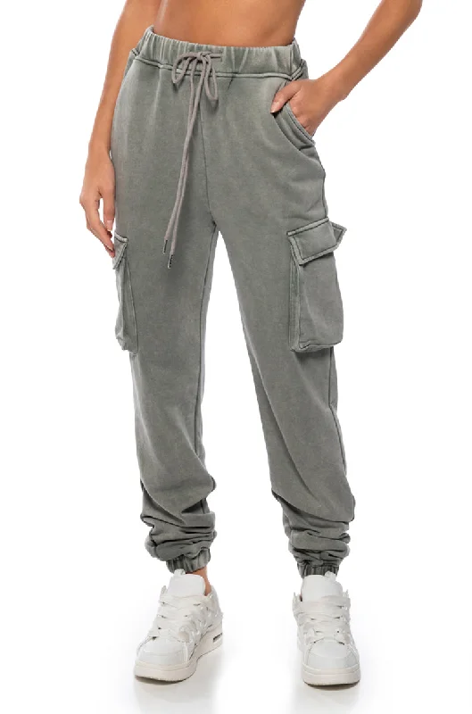 Clothes Women HURRICANE POCKET DETAIL JOGGER