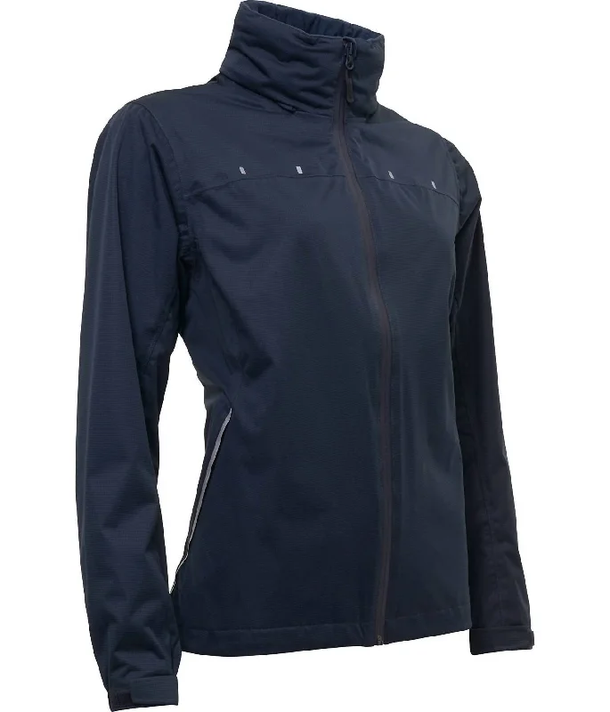 Eclectic Style Wardrobe Women Swinley Rain Jacket In Navy