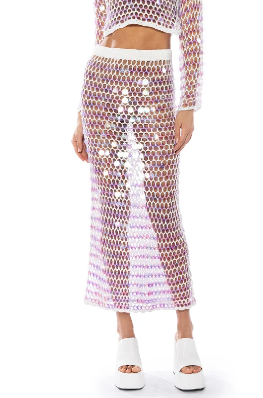 Trend Alert CELINE CROCHET MAXI SKIRT