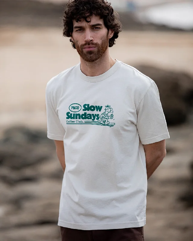 Premium Fabrics Slow Sundays Vol. 2 T-Shirt - Bone