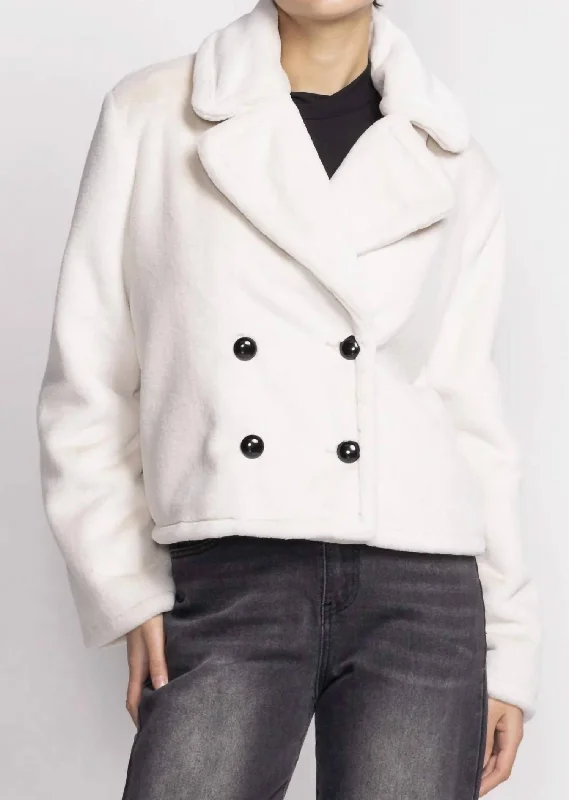 Free Spirited Fashion Raquel Coat In White